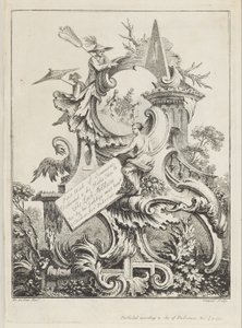 Frontispice voor Boek 4, in Acht boeken van Ornament